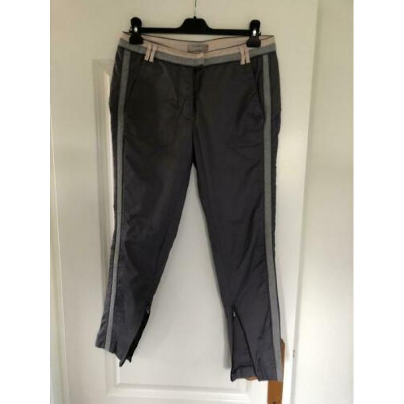 Gustav grijze 7/8e skinny met bies opzij maat 38
