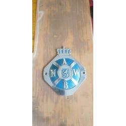 Anwb embleem schildje deurpostje