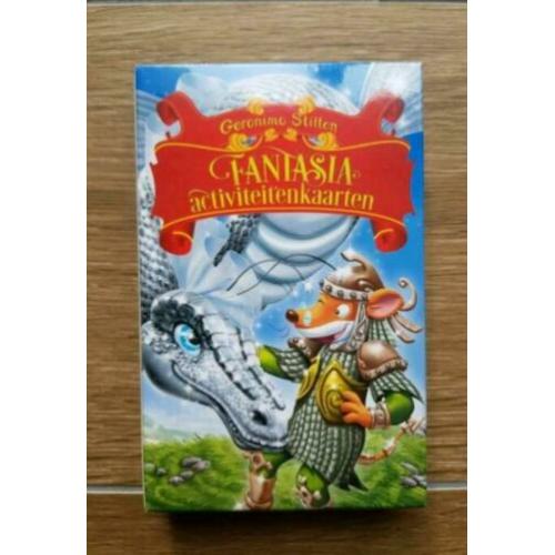 Geronimo Stilton activiteitenkaarten en leesboekje NIEUW