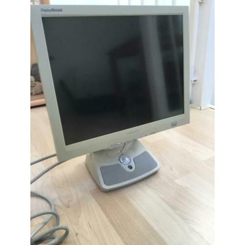 Philips VGA LCD monitor met speackers