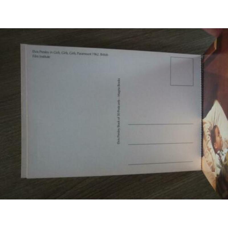 elvis presley book of 30 postcards