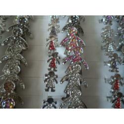 (r110) ringen, partij 50 stuks incl display