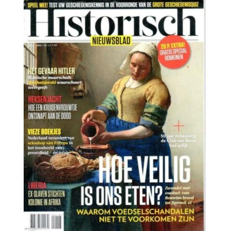 Historia, Hist. Nieuwsblad, Wetensch.in bld, National Geogr.