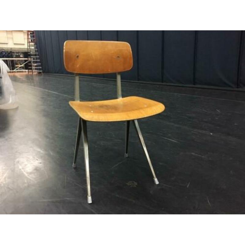 Vintage Friso Kramer Result schoolstoel (9 stuks)