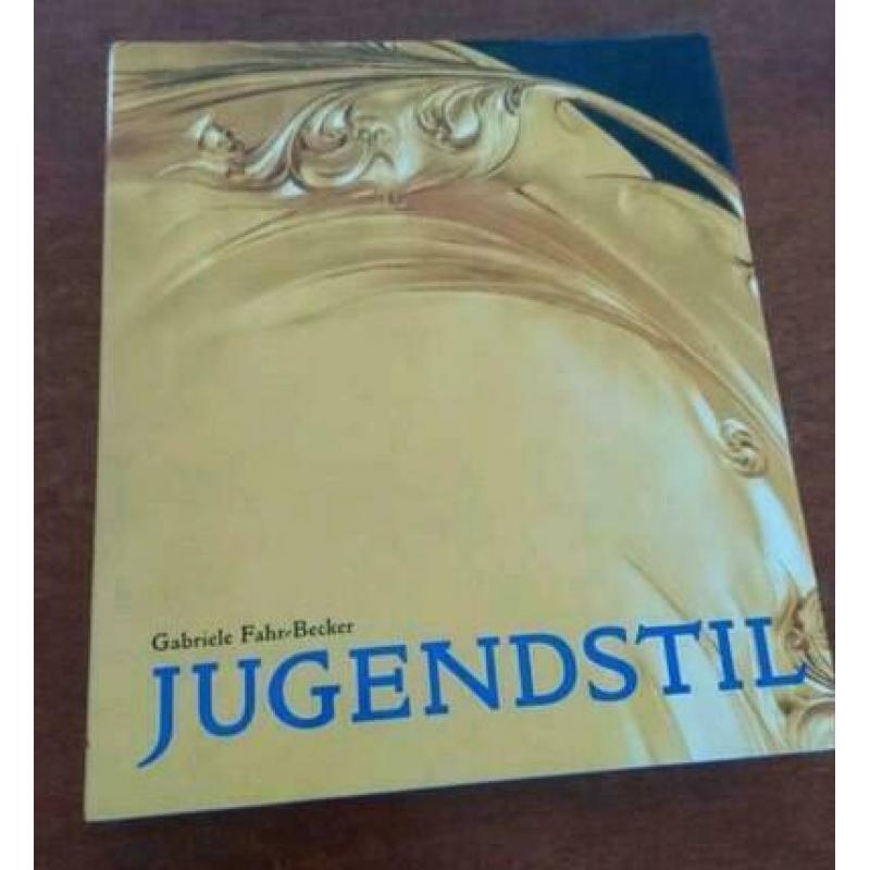 Dik boek Jugendstil Gabrielle Fahr art nouveau