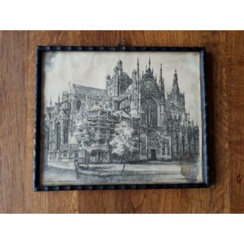 Oude ets s' Hertogenbosch st.Janskerk van H.E. Roodenburg