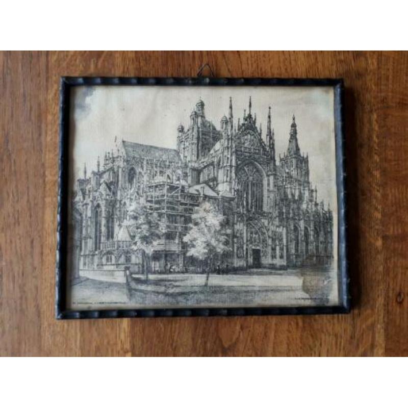 Oude ets s' Hertogenbosch st.Janskerk van H.E. Roodenburg