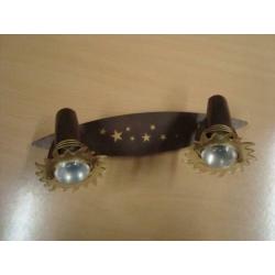 wand of plafond lampje