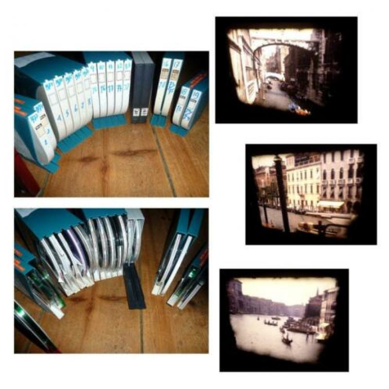 x 8mm film privé 23 volle reels vakanties 1972-1982 18b/s -