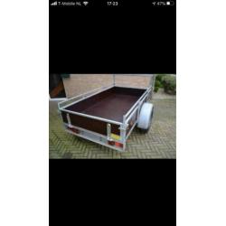 Mooie ruime aanhanger