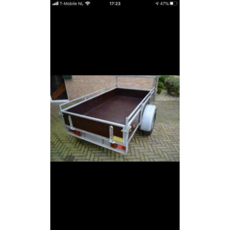 Mooie ruime aanhanger