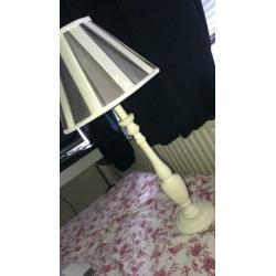 Antieke schermlamp