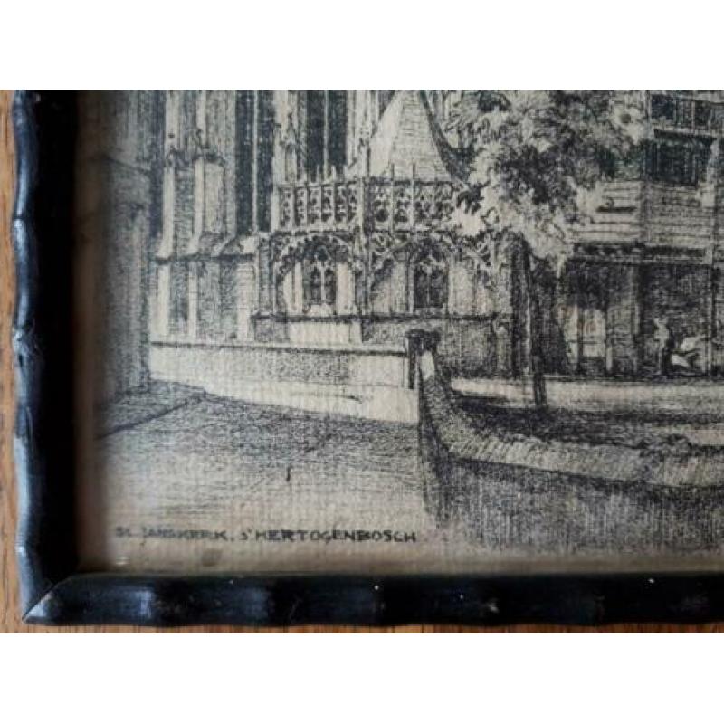 Oude ets s' Hertogenbosch st.Janskerk van H.E. Roodenburg