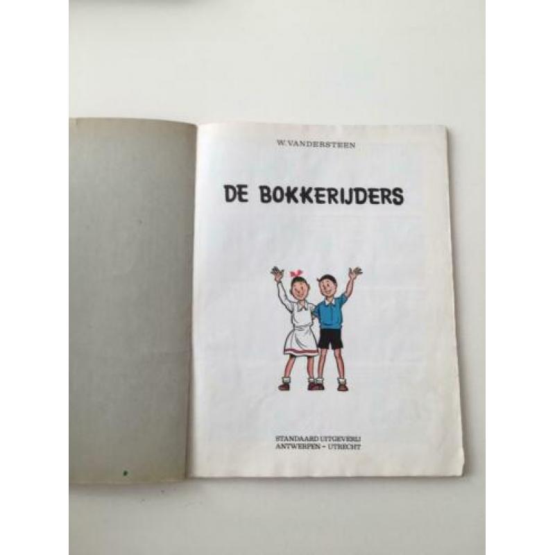 Suske en Wiske 136 De bokkerijders eerste 1e 1ste druk