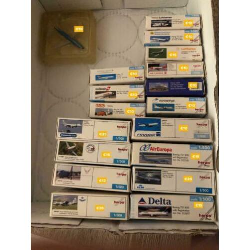 herpa collectie te koop !! (nieuwe lijst !!!)