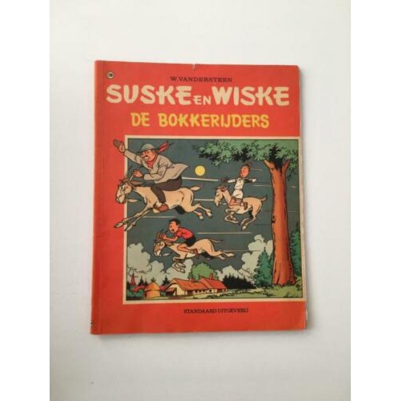 Suske en Wiske 136 De bokkerijders eerste 1e 1ste druk