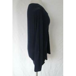 Donkerblauw damesshirt.Mt XL.Merk Bershka