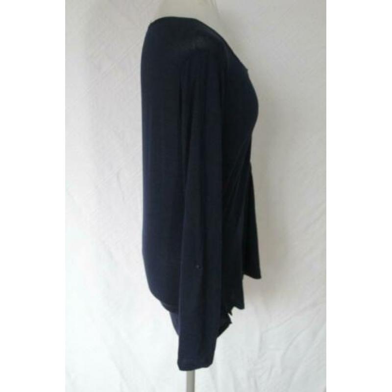 Donkerblauw damesshirt.Mt XL.Merk Bershka