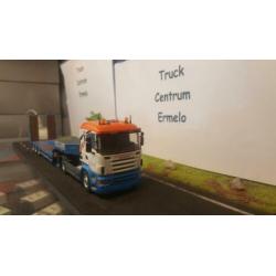 Kuit verhuur ede Scania met dieplader