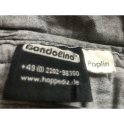 Bondolino Poplin ergonomische draagzak, zgan!
