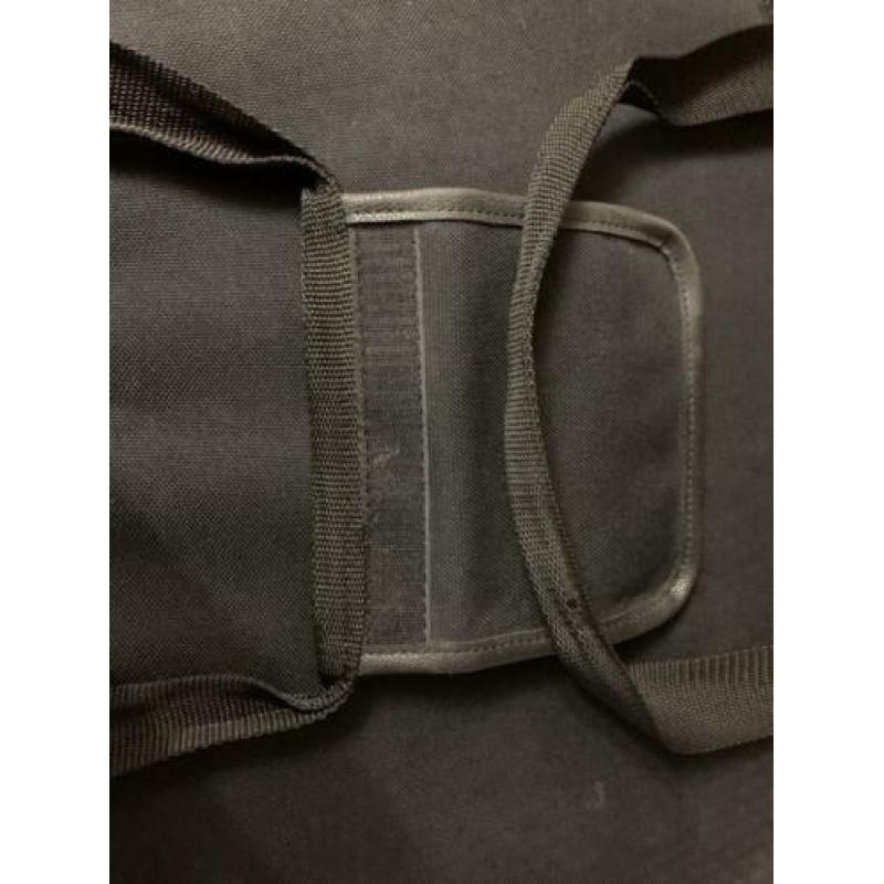 Lingeriekoffer zwart met wielen