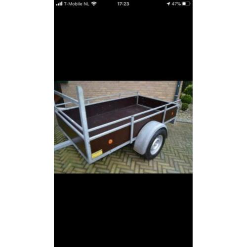 Mooie ruime aanhanger