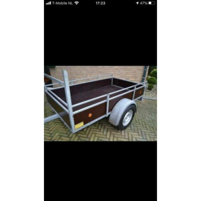 Mooie ruime aanhanger