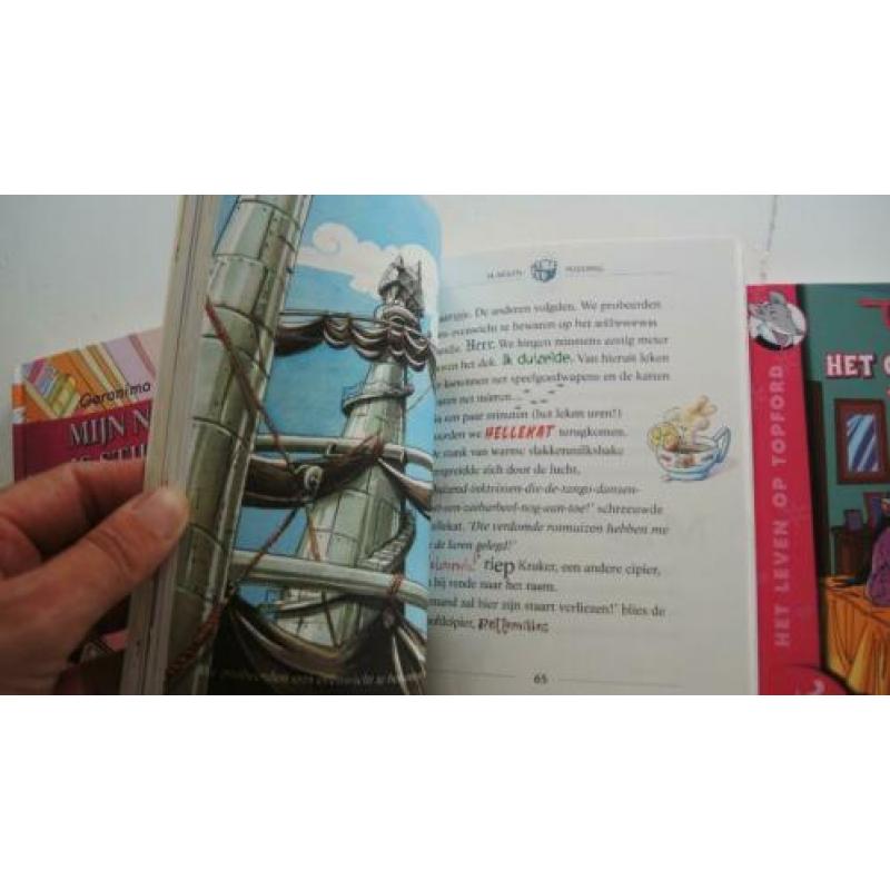 3 De wakkere Muis boeken Geronimo Stilton