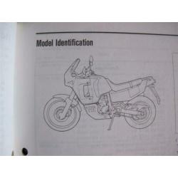Honda workshop manual varadero XRV750 africa twin