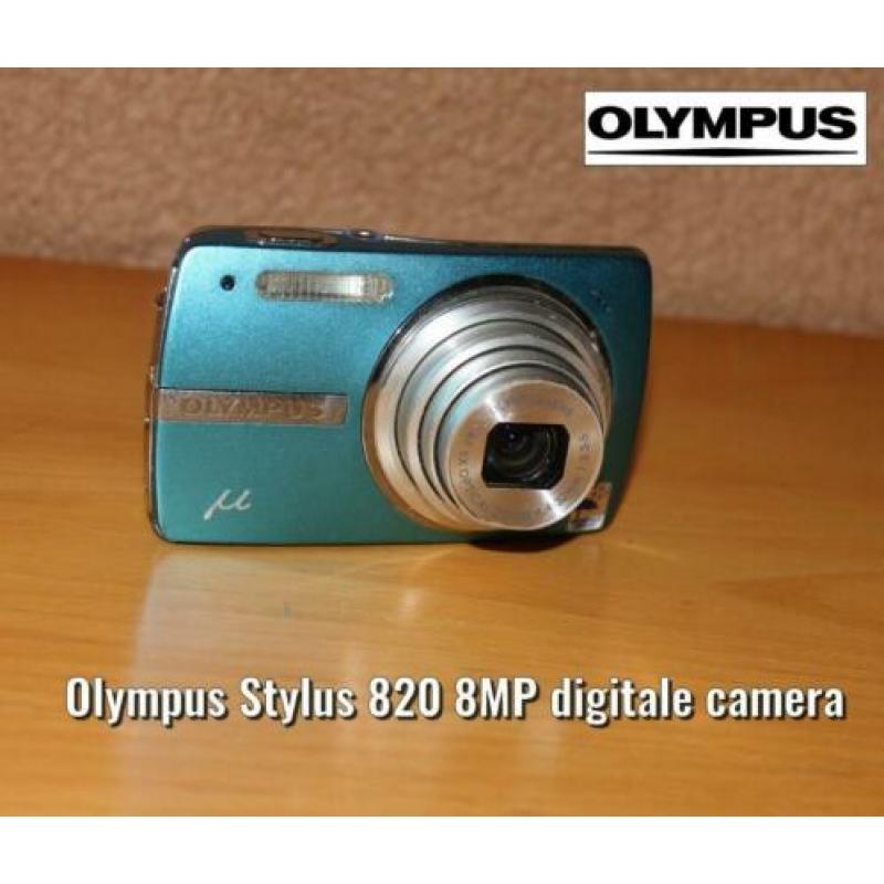 Olympus Stylus 820 8MP digitale camera slechts € 22.50