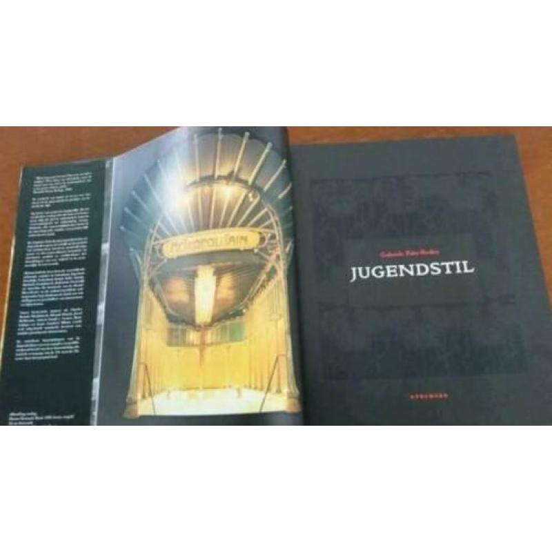 Dik boek Jugendstil Gabrielle Fahr art nouveau
