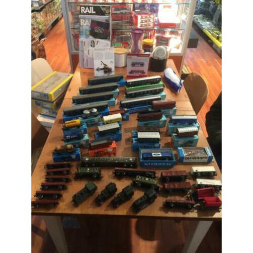 Marklin collectie rijtuigen wagens en locomotieven AC Ho