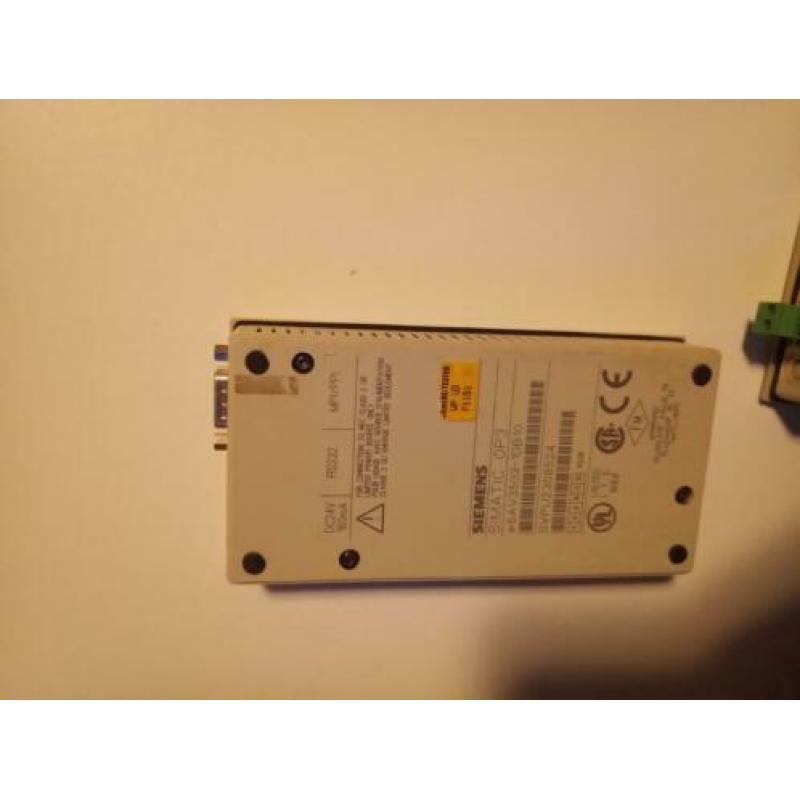Siemens OP3 , TD200 panel hmi