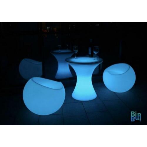 LED verlichte meubels & accessoires via BinBui