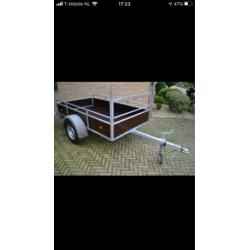 Mooie ruime aanhanger