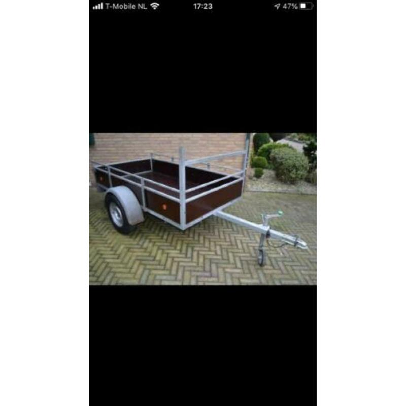 Mooie ruime aanhanger