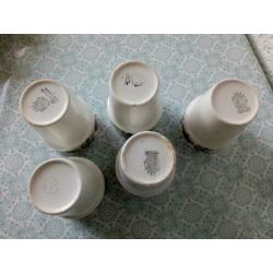 5 boerenbont bekers