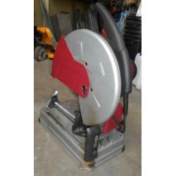 Afkortslijpmachine, Einhell, TC-MC 355, bankschroef