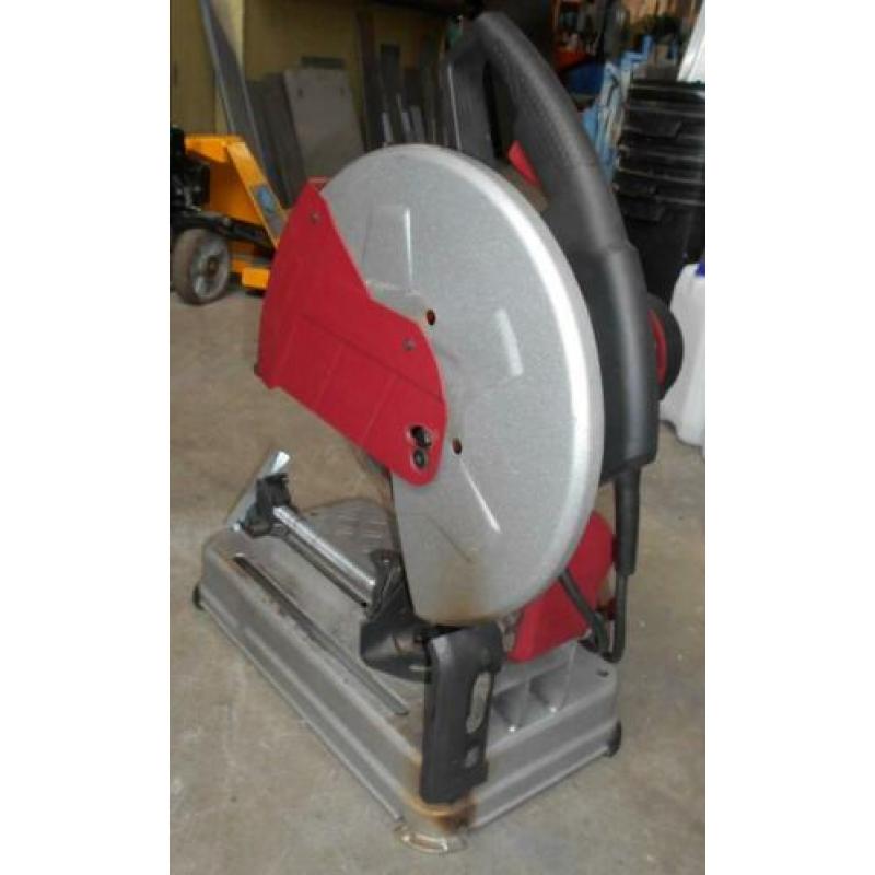 Afkortslijpmachine, Einhell, TC-MC 355, bankschroef