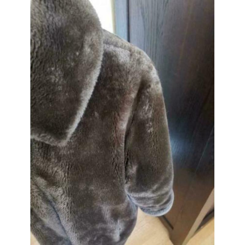Prizzi mooie bruine teddy winterjas mt 42 ZGAN
