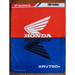 Honda workshop manual varadero XRV750 africa twin