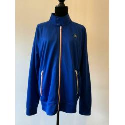 Oversized blauw vintage jasje van Lacoste