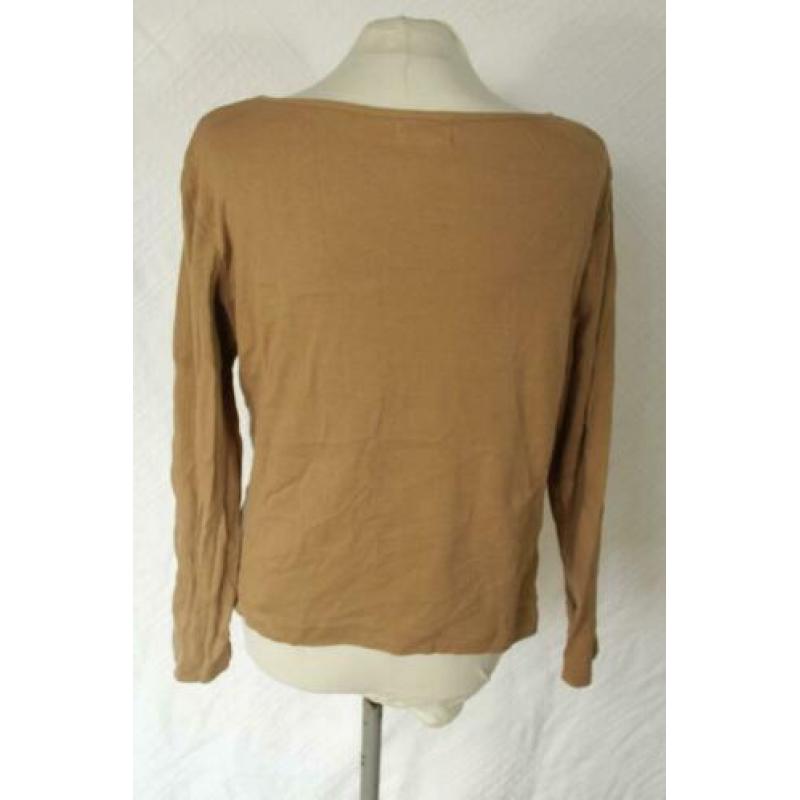 Apart blauw-bruin damesshirt.Mt 44.Merk Street One