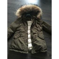 Meisjes Woolrich Luxury DF Parka maat 104