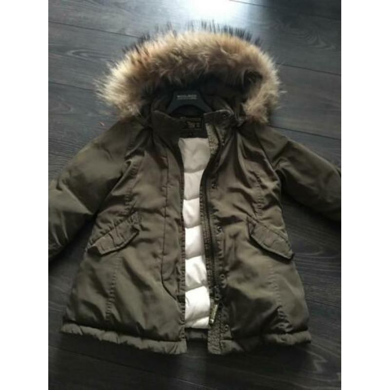 Meisjes Woolrich Luxury DF Parka maat 104