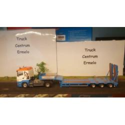 Kuit verhuur ede Scania met dieplader