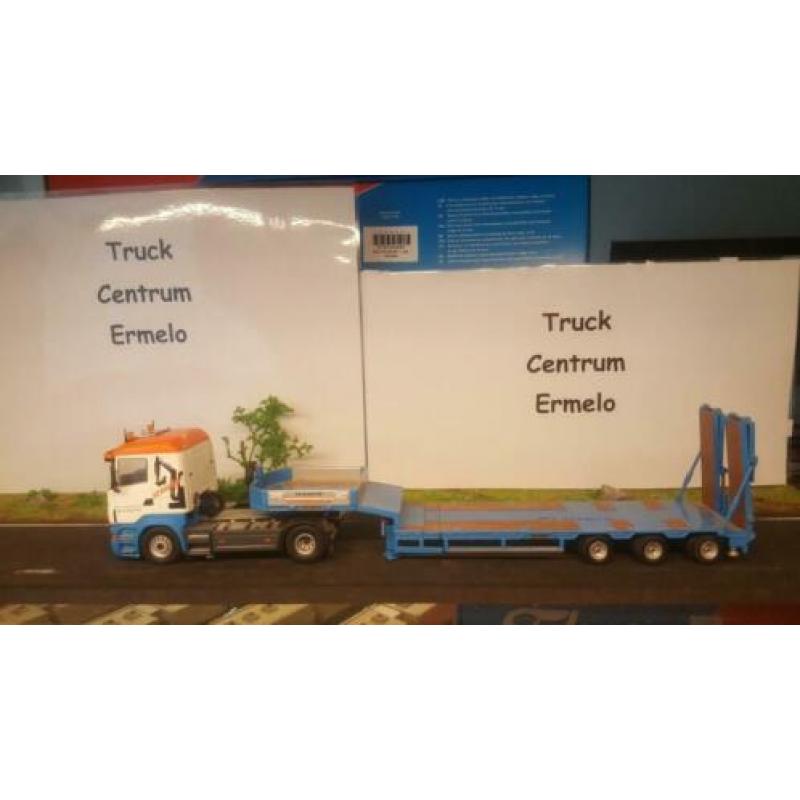 Kuit verhuur ede Scania met dieplader