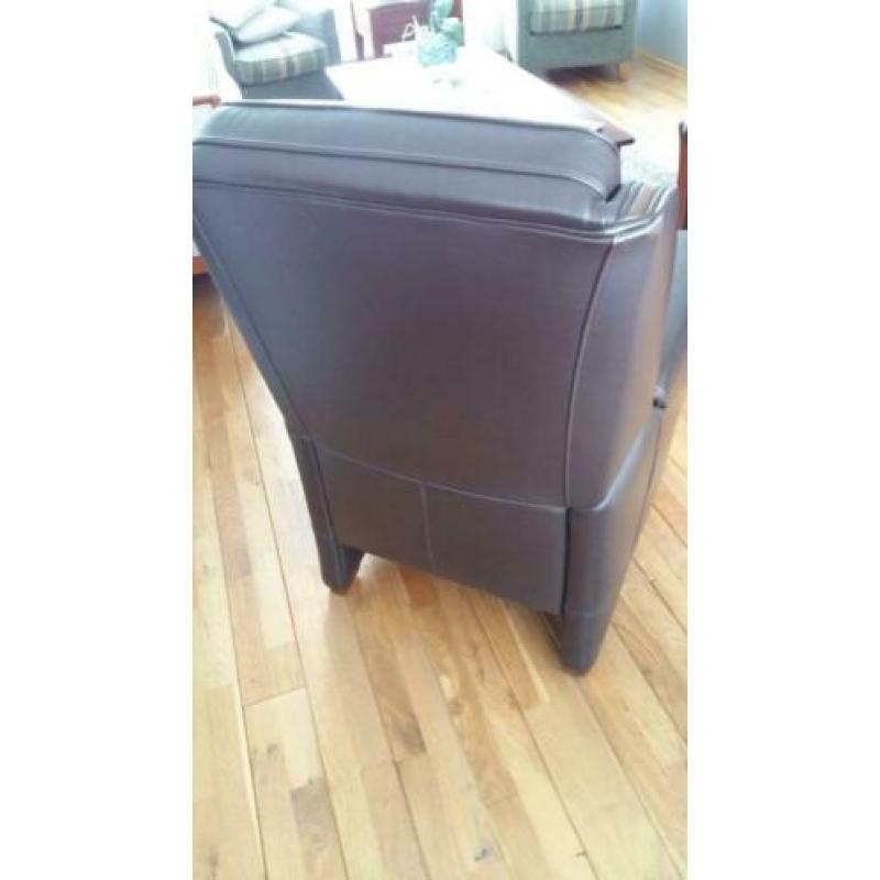 Leder fauteuil