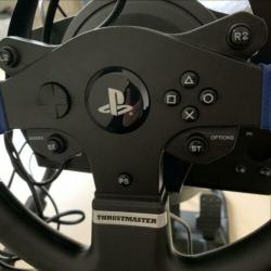 Playseat Challenge met Thrustmaster T150 rs blauw