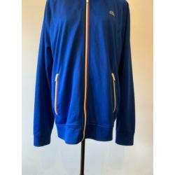 Oversized blauw vintage jasje van Lacoste